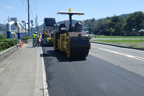 道路舗装工事